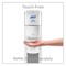 Purell MESSENGER ES6 Floor Stand with Dispenser, 1,200 mL, 13.16 x 16.63 x 51.57, Silver/White 7306-DS-SLV - alternate 7